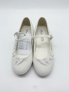 Sweetie Pie Communion Communion Shoe Iridescent White  SW8215