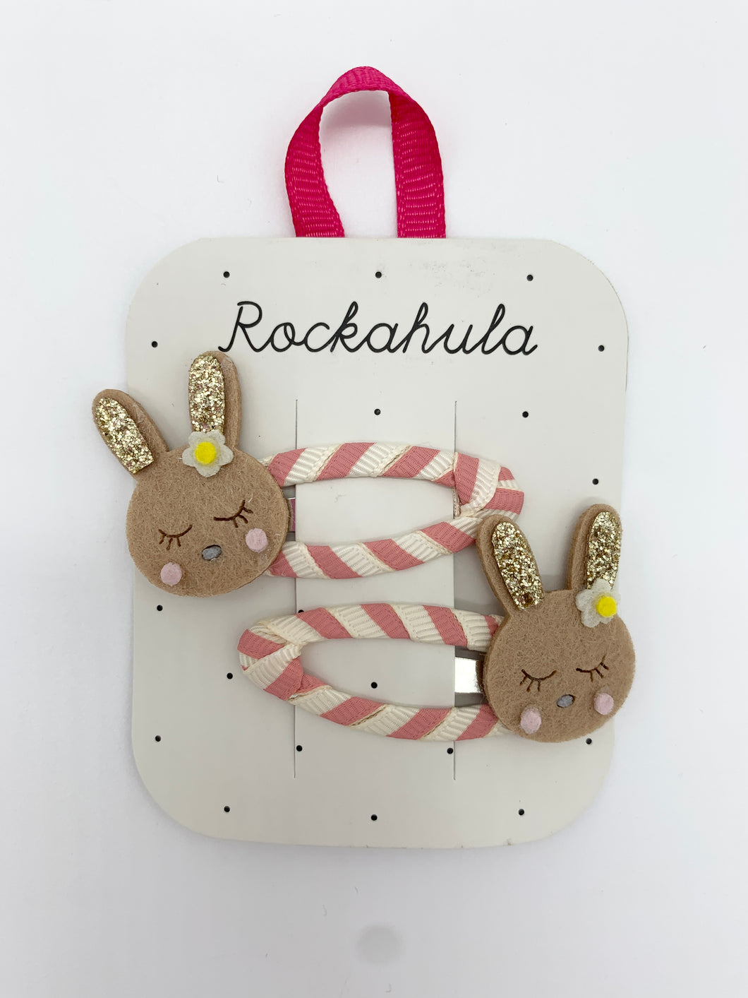 Rockahula Stripy Bunny Clips