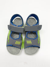 Load image into Gallery viewer, Ricosta Saurus Dinosaur Sandal Graphit Grey/Azur Blue 4501602/450
