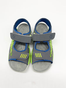 Ricosta Saurus Dinosaur Sandal Graphit Grey/Azur Blue 4501602/450