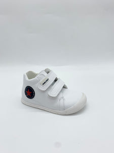 Pablosky First Walker Leader-Tech Blanco white boy girl Dublin shoe 