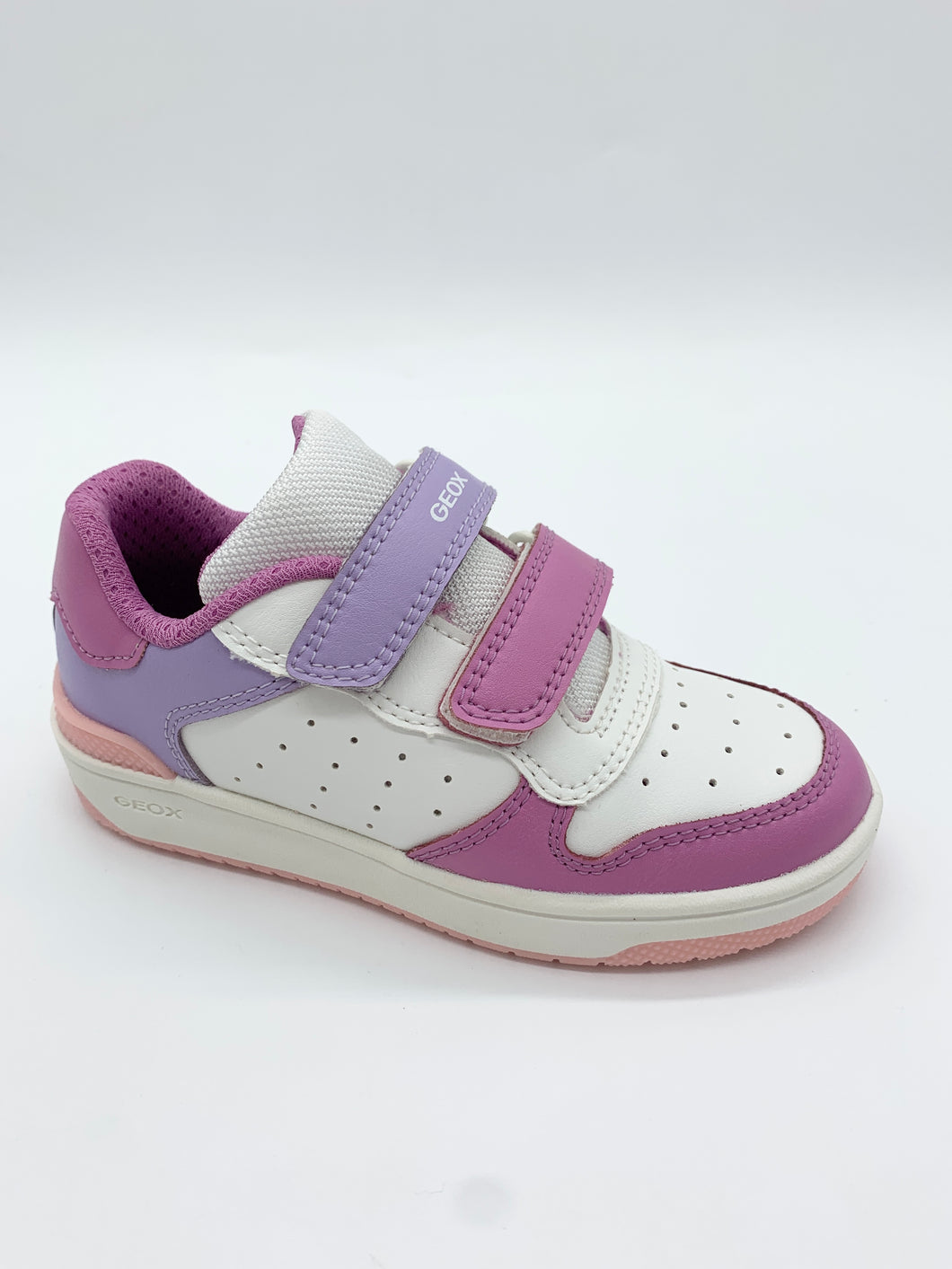 Geox Washiba Girl White/Cyclemen J45HXB00BCC1Z8B