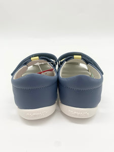 Garvalin Closed Toe Sandal Indigo/Green/Yellow 252332-A631