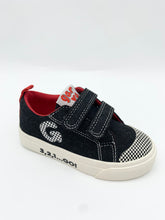 Load image into Gallery viewer, Garvalin Rally Canvas Shoe Black/Red
