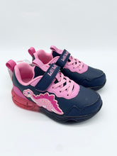 Load image into Gallery viewer, Lelli Kelly Dinosauro Lights Trainer Blu/Pink.
