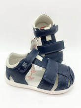 Load image into Gallery viewer, Garvalin Barefoot Sandal Ocean Navy 252327-A183
