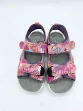Load image into Gallery viewer, Wave Sandal Mallow/Cassis Grafitti
