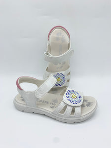 Ricosta Sarah Sandal White/Pink