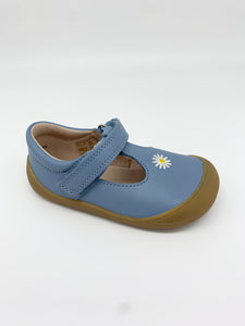 Startrite Floret Cornflower Blue Leather Daisy Shoe