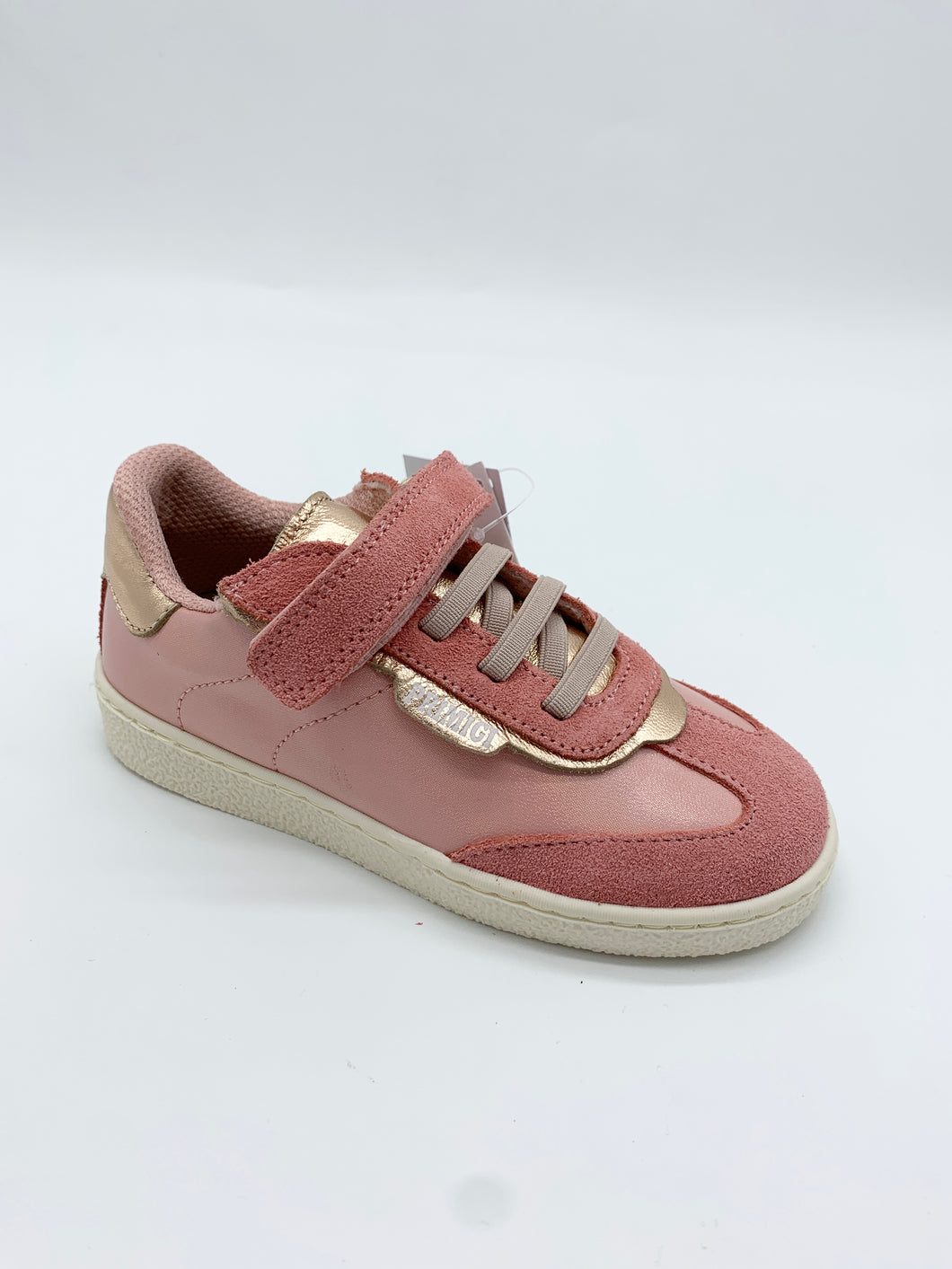 Primigi Leather Trainer Samone/Corallo 7904122