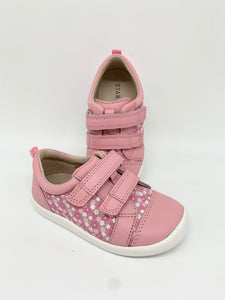 Start-rite Playhouse Sugar Pink Floral Leather Shoe