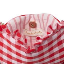 Load image into Gallery viewer, Rockahula Gingham Ruffle Love Heart Bag
