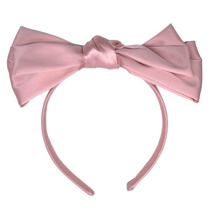 Rockahula Blush Bow Satin Headband