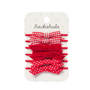 Rockahula School Bow Pony Set Red