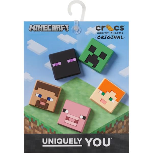 Crocs Jibbitz 5 Pack Minecraft