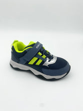 Load image into Gallery viewer, Geox Calco Trainer Navy/Lime
