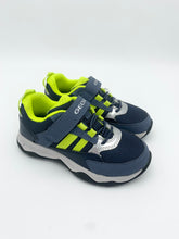 Load image into Gallery viewer, Geox Calco Trainer Navy/Lime
