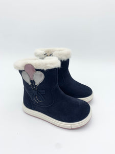 Geox Trottola Ankle Boot Navy