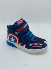 Load image into Gallery viewer, Geox Grayjay Marvel Hi-Top Navy/Red
