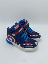 Load image into Gallery viewer, Geox Grayjay Marvel Hi-Top Navy/Red
