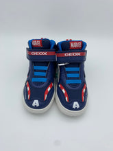 Load image into Gallery viewer, Geox Grayjay Marvel Hi-Top Navy/Red
