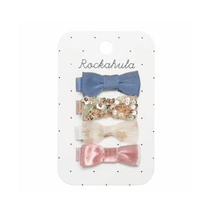 Rockahula Enchanted Mini Bow Clip Set
