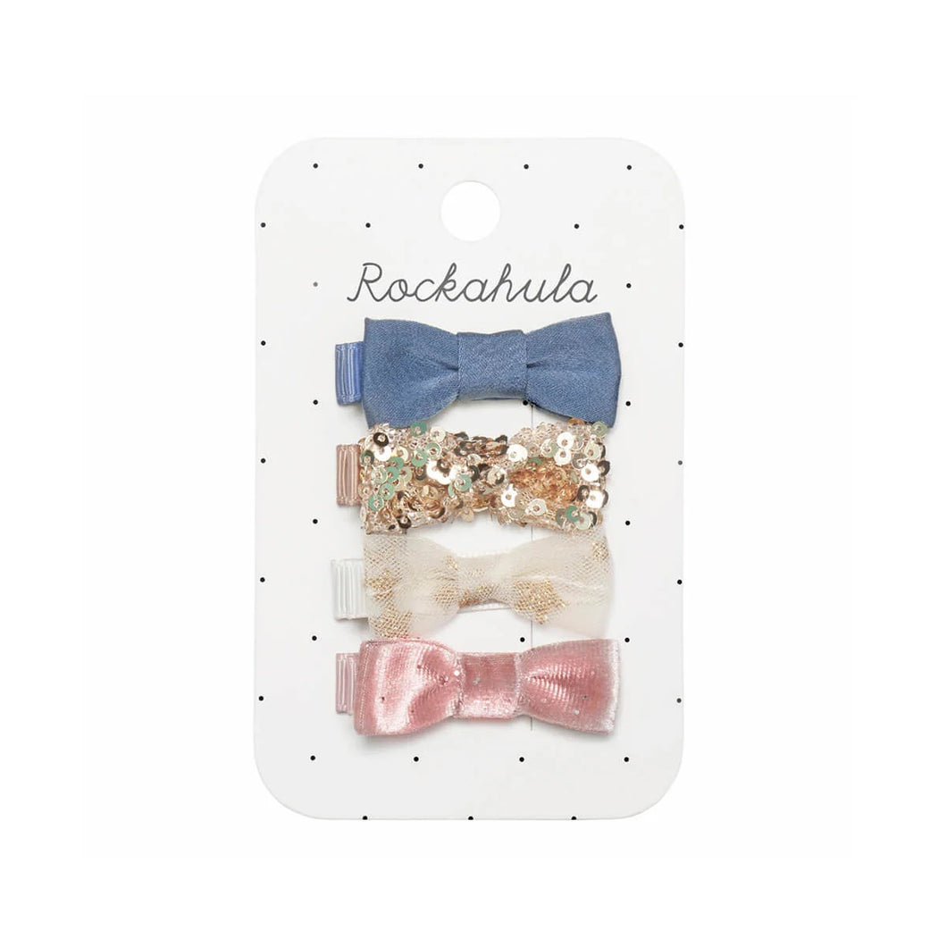 Rockahula Enchanted Mini Bow Clip Set