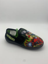 Load image into Gallery viewer, Marvel Avengers Slipper Lime/Black
