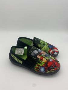 Marvel Avengers Slipper Lime/Black