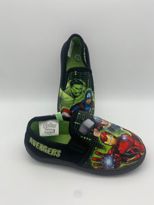 Marvel Avengers Slipper Lime/Black