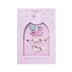 Rockahula Unicorn Hair & Jewellery Gift Set