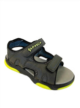 Load image into Gallery viewer, Garvalin Treck Sandal Green/Neon
