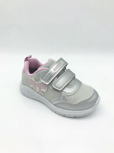 Load image into Gallery viewer, Geox Sprintye Trainer Silver/Pink
