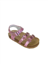 Load image into Gallery viewer, Buckle My Shoe Flower Sandal Pink
