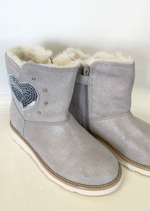 Pablosky Heart Boot Silver