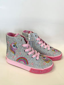 Lelli Kelly Unicorn Rainbow Hi-Top