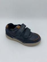 Load image into Gallery viewer, Geox Poseido Shoe Navy/Cognac
