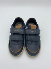 Load image into Gallery viewer, Geox Poseido Shoe Navy/Cognac
