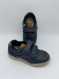 Geox Poseido Shoe Navy/Cognac