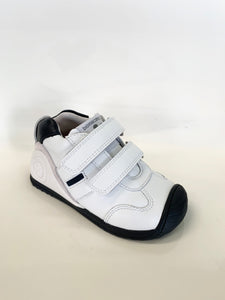 Biomechanics White/Navy Trainer