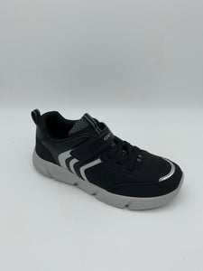 Geox Aril Trainer Black/Silver