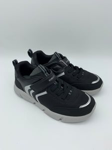 Geox Aril Trainer Black/Silver