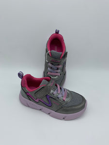 Geox Aril Lights Trainer Silver/Lilac