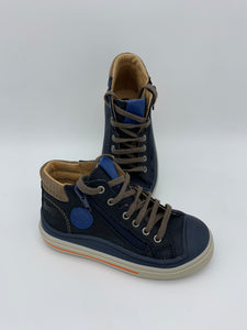 Bopy Velvet Hi-Top Marine