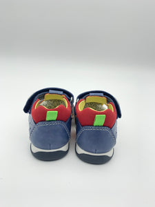 Garvalin Closed Toe Sandal Blue/Multi