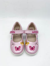 Load image into Gallery viewer, Lelli Kelly Princess Pearlised Butterfly Shoe Pink.
