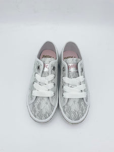 Pablosky Lace Canvas Silver