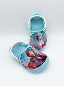 Girls discount disney crocs