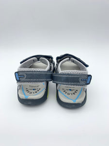 Pablosky Treck Sandal Grey/Yellow