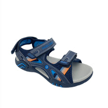 Load image into Gallery viewer, Pablosky Treck SandalNavy/Orange
